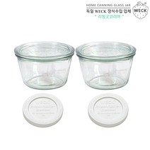 WECK기본형 370ml(No.741)PE뚜껑 2개 세트, 1세트, 단품
