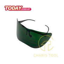 abc 나비 보안경 G1907 5번 녹색 보안경 예초기 용접보안경 보호안경 고글 광폭 습기방지 눈보호 보호장비 보안면 안전 카리스툴