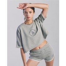우먼즈 코지 써클 돌핀 쇼츠-멜란지