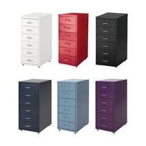 이케아 HELMER 헬메르 이동식서랍유닛 4종색상, 블랙