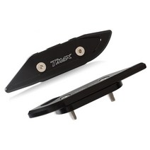 오토바이 윈드 스크린 T-max 로고 스쿠터 실드 미러 홀 캡 커버 yamaha tmax 530 2012-2019 20 tmax sxdx 2017-2019, 블랙 tmax