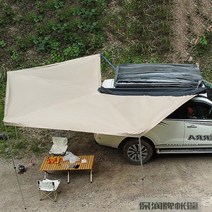 어닝사이드월 차량어닝 방수타프 사이드어닝 부채 모양의 오각형 측면 계정 외부 RV 측면 모기 방지 거즈 양산 및 꼬리 측면 뒤에 비 방지 헛간 측면 텐트, 다리가있는 2.5m 반경의 부채꼴 모양의 창고