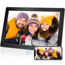전자 앨범 디지털 사진 프레임 7인치 IPS 화면 리모컨 포함 169, 10.1 Inches with WIFI, Black