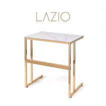 마지오 세라믹 사이드테이블 골드다리 보조테이블, 로즈골드