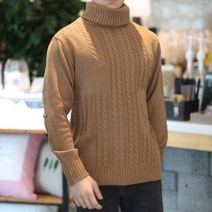 피턴진 YM-KNIT2210 인턴꽈베기긴팔남자폴라니트티
