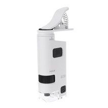 80-120X Microscope With Phone Clip LED Lamp Magnifier Loup Textile Microscopes, 검은색