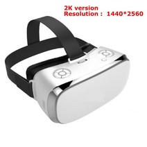 브이알 vr vr게임 vr폴트래커 vr게임기 3d게임 안경 가상현실새로운 v3h 올인원 안경 s900 쿼드 코어 3g ram 16g rom 안경 2k 58 58, 2k 흰색