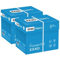 엑소(EXXO) A4복사용지 75g 2BOX(5000매)