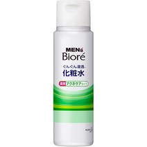 [일본직구 비오레] 멘즈 비오레 침투 스킨 약용 아크네 케어 타입 180ml 의약외품, 1