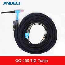티그 용접기 ANDELI QQ-150 TIG 용접 토치 공냉식 Tig 건 2 핀 소켓, CHINA, 4m, 01 4m