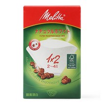메리타 아로마 여과지 화이트 1x2 (2~4인용) 100매