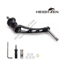 HEIGHTEN 하이텐 스피닝 릴 핸들 노브 없음 시마노 다이와 낚시 릴 액세서리 56mm, black, 1개