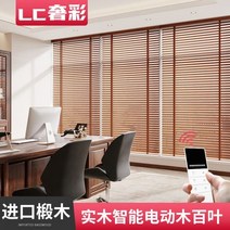 전동 우드 블라인드 스마트 단단한나무 SXT46B 버드와이
