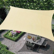 파파가든 썬쉐이드, 1번: 2m x 2m(화이트 크림)