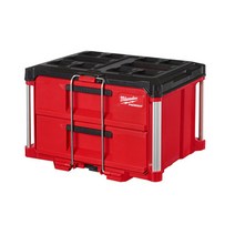 밀워키 48 22 8442 신제품 PACKOUT Drawer Tool Box (2-Drawer) 48-22-8442 팩아웃 2단 서랍장 48228442 2단공구함 2단 서랍공구통