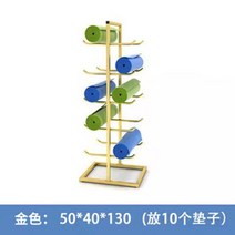 폼롤러 거치대 요가매트 보관함 정리대 필라테스, 길이60폭40높이130CM화이트