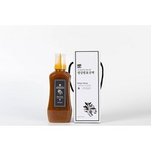 안전한 무농약 생강청 생강즙 생강진액 520g, 농부프린스 무농약 생강원액 pet 520g