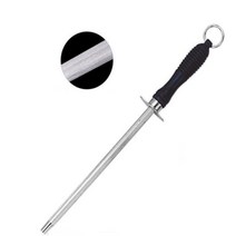 스텐야스리 샤프너 연마봉숫돌 캠핑용품 주방칼갈이 과도갈이 27cm