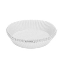 주방 요리 도구 액세서리 50pcs 프라이 페이퍼 라이너 라운드 일회용 비 스틱 베이킹 전자 레인지, [01] WHITE