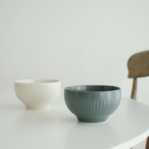 아트박스/로코리빙 클레이 다이닝 볼 S (2color) 공기, 블루그레이 1p