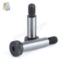 나사못 앙카볼트 볼트너트 나사 철물 1pc m5 m6 m8 m10 직경 6 8 10 12mm 등급 12.9 스틸 육각 소켓 캡 헤드 숄더 롤러 베어링 나사 볼트 고장력, m10 어깨 dia12mm, 30mm