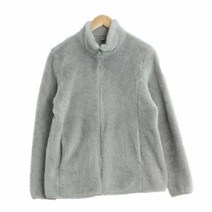 유니클로 그레이 플리스집업 공용 3565
