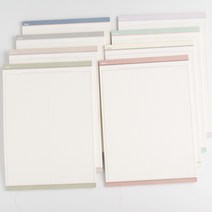 심플 대형 A4 떡메모지 다꾸 인스 공시생 공부 필기 모눈 대떡메 메모지 메모 노트 패드, 리틀 포레스트