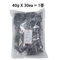 즉석 블랙 타피오카펄 40g X 30개, 상세페이지 참조