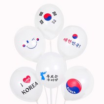 대한민국 독도 태극기 사랑 행사 풍선 생일파티 기념 사진소품 여친이벤트 돌잔치 크리스마스 발렌타인데이