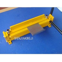 절곡기 DIY 소형 수동 벤딩 머신 접는 기계 철 시트 금속 플레이트 1 개, 한개옵션0