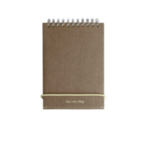 소소문구 the Very thing 수첩 portable, brown, 5개