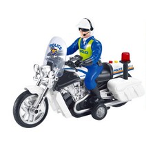 경찰관 오토바이 어린이 장난감 바이크 아기돌선물 딸