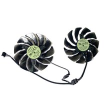 기가바이트 지포스 GTX1060 1070 GTX 1050ti 960 RX570 그래픽 카드용 GPU 팬 T129215SU PLD09210S12HH RX, 02 T129215SU