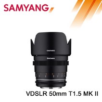 삼양옵틱스 VDSLR 50mm T1.5 MK2 렌즈 MFT 마운트