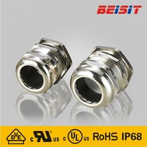 Cable gland 케이블그랜트 PG나사 메탈 케이블그랜드 PG7~PG48 Beisit cable gland, P2118BR(5개묶음)