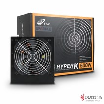 FSP HYPER K 500W 80PLUS Standard 230V EU 파워