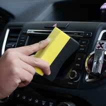 자동차 바이크 세차 실내크리닝 디테일링 스펀지, 1P