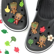 그루트 파츠 10종 세트 피규어 악세사리 실내화 꾸미기