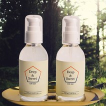 딥앤스윗 천연 수용성 러브 마사지 젤 오일 나이트젤 부부관계젤 Y존케어 펌프타입 150ml 1개