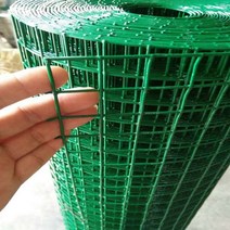 철망울타리 철조망 양계망 펜스 정원 울타리 안전 울타리 와이어 롤 잔디 파티오 발코니 배리어 그물 보호 식물 가금류 사육 치킨 토끼 개 그물, h100cmxl100cm, 구멍 6x6cm, 1개