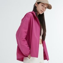 유니클로 재팬 여성 포켓터블 파카 휴대용 자켓 재킷 UV 자외선 차단 핑크 460892, XL