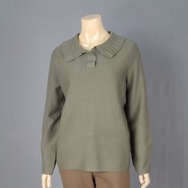 안지크 카라넥 편한 루즈핏 니트 티 DE4KP6990