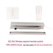배연창 개폐기 자동 체인식스마트 전기 창 오프너 DC24V AC220V WIFI 여닫이 닫기/오픈 홈 RF 원격 제어 y, 02 kit2