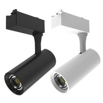 오스람 레드밴스 LED COB 레일조명 10W 20W 30W 트랙등 스팟 카페 상가 셀프인테리어 스포트 조명, 화이트, 20W 주광색