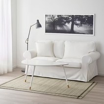 이케아 회예트 평직러그 핸드메이드 베이지 133x195cm 양모