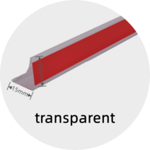 월풀욕조 매립욕조 월풀스파 매립형욕조 물스토퍼 차단기 샤워 건조 습식 분리 홍수 장벽 방수 주방 벽 코, 02 transparent_03 length 80cm