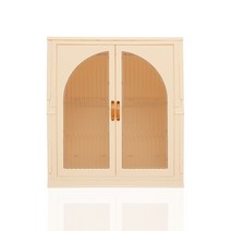 에피아블 접이식 대용량 양문형 리빙박스 220L, 1개, 크림화이트