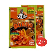 베트남 쇠고기 요리 양념 BO KHO 보코 분말 소스 2개, 1세트