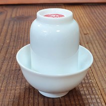 대만 문향배 세트(백자)/문배1 향배1/중국차 수업용 다도교실