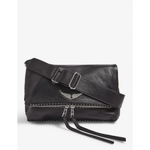 ZADIG&VOLTAIRE Rocky leather 자디그&볼테르 록키 레더 숄더 백 느와르